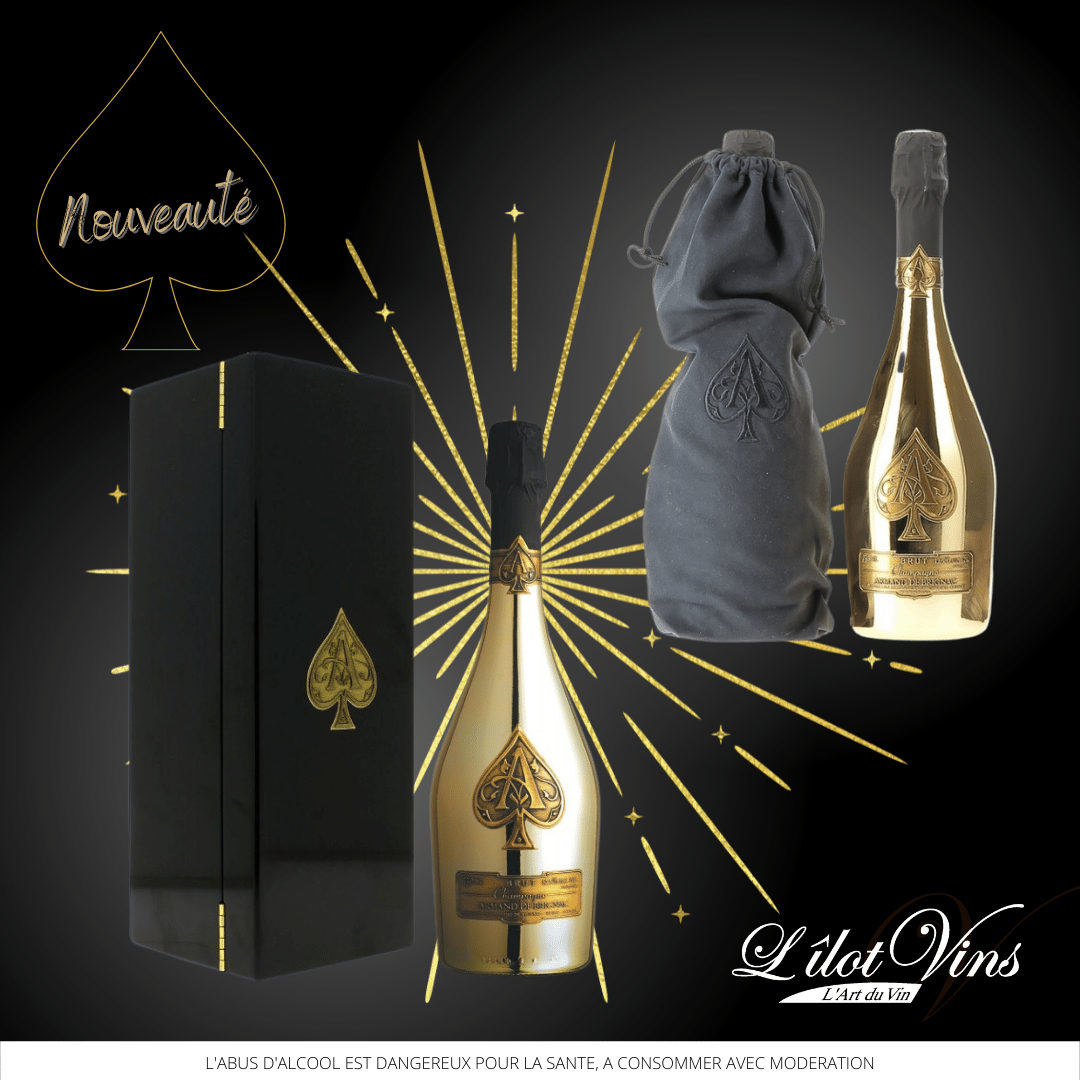 Champagne Armand De Brignac Brut Gold - L'îlot Vins Martinique