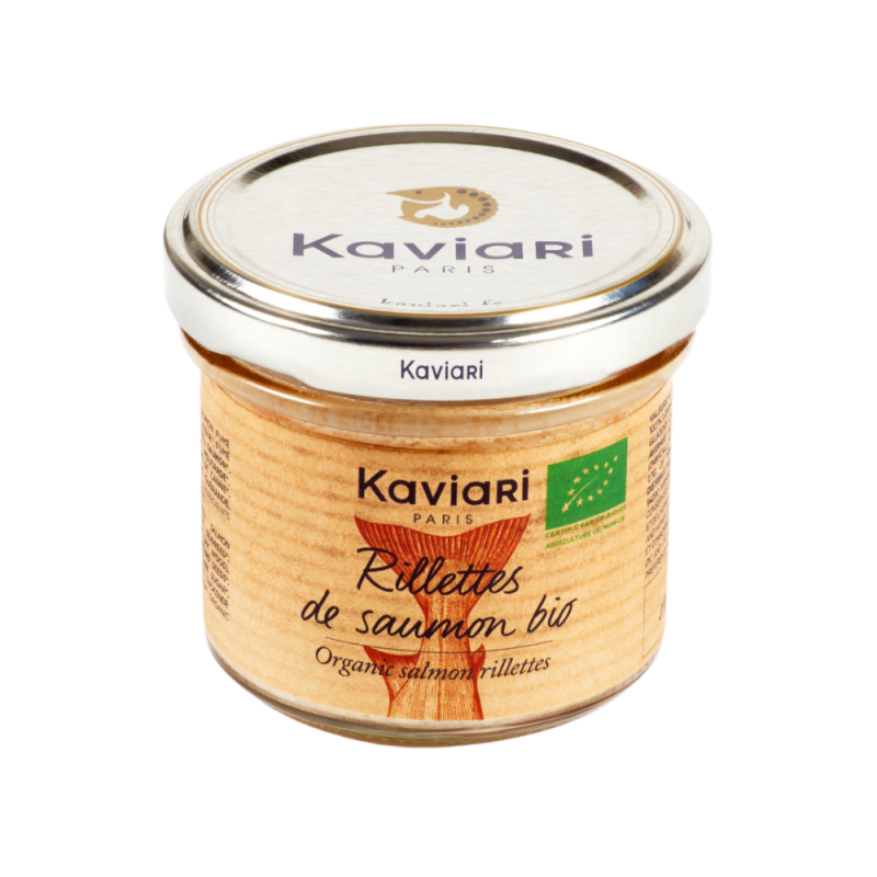 Rillettes de saumon bio Kaviari - L'îlot Vins Martinique