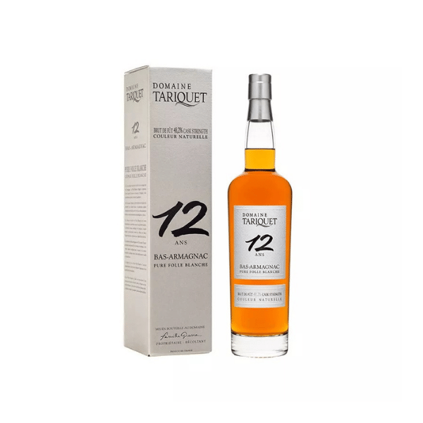 Armagnac Pure Folle Blanche 12 ans Domaine Tariquet - L'îlot Vins Martinique