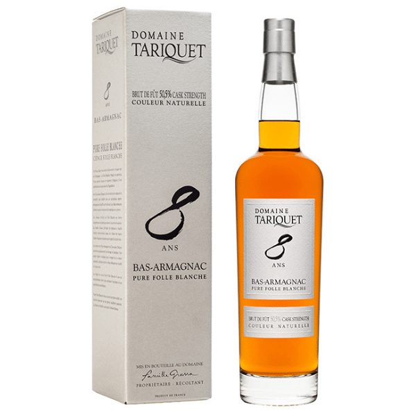 Armagnac Pure Folle Blanche 8 ans Domaine Tariquet - L'îlot Vins Martinique