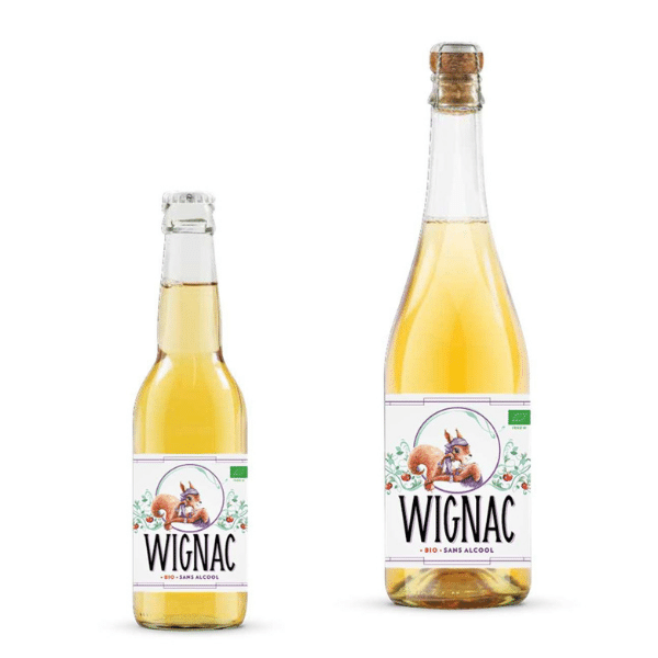 Cidre Sans Alcool Bio Wignac la Lady Squirrel - L'îlot Vins Martinique