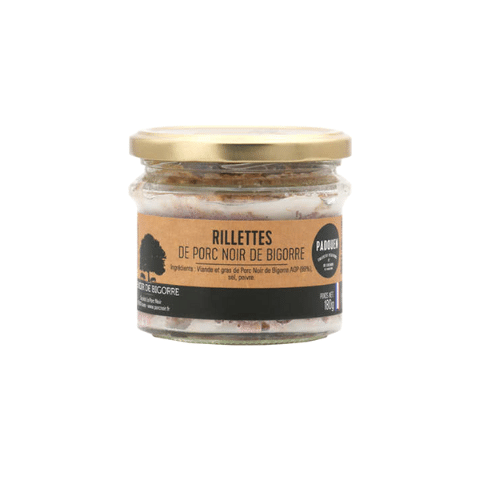 Rillettes fondantes Noir de Bigorre 180g - L'îlot Vins Martinique