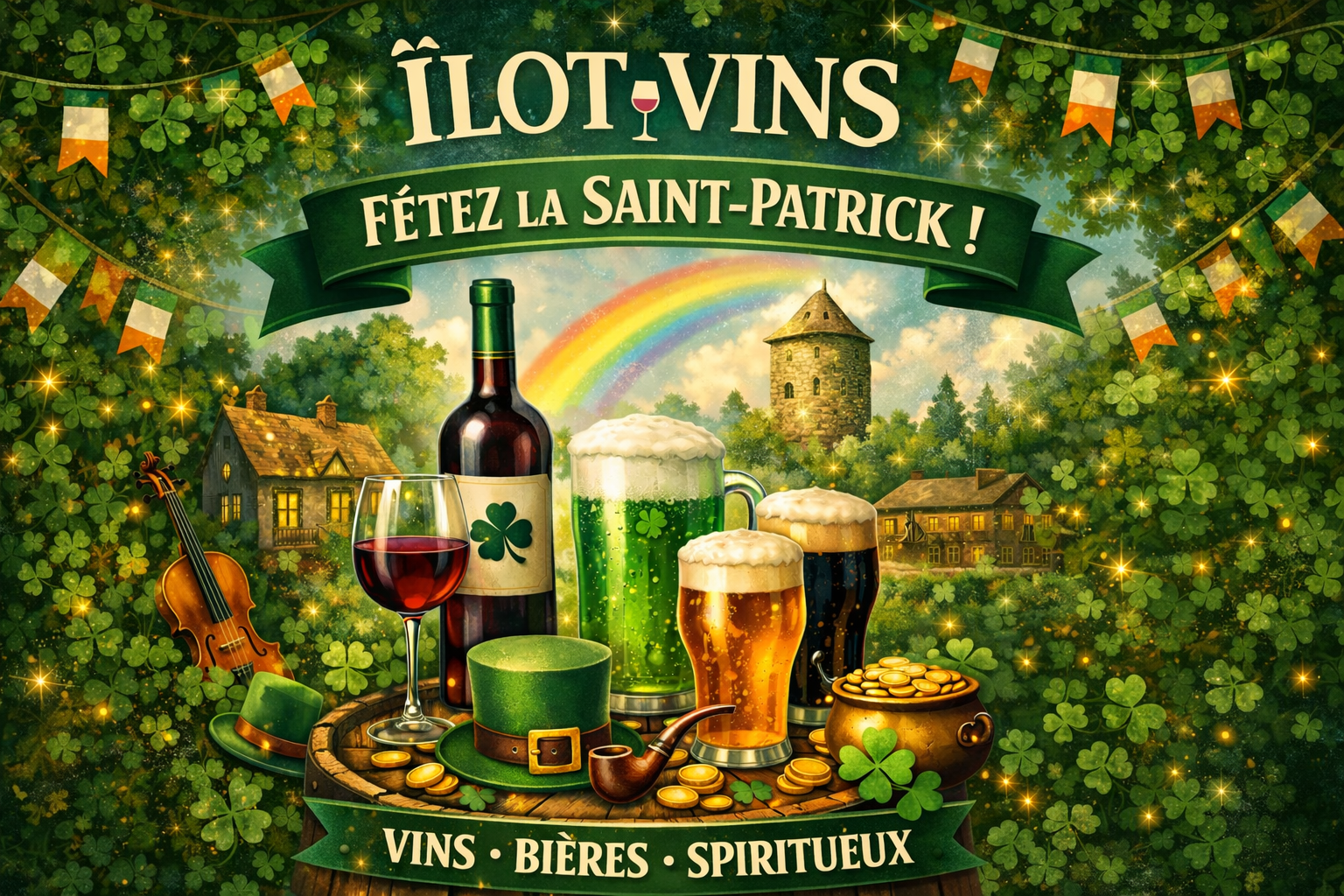Saint Patrick Îlot Vins