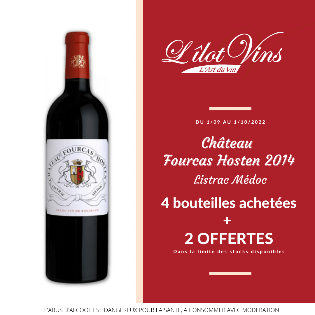 Château Fourcas Hosten 2014 - L'îlot Vins Martinique