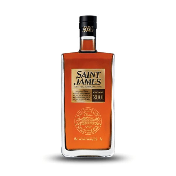 Saint-James Rhum Vieux single Cask 2001 - L'îlot Vins Martinique