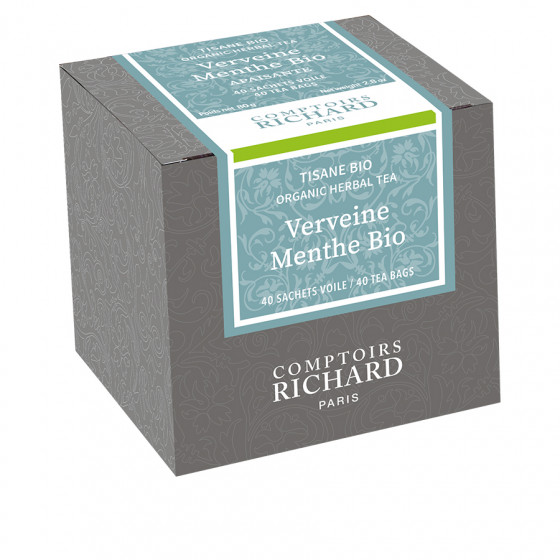 Tisane Verveine Menthe Bio Cafe Richard Martinique